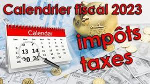 ECHEANCIER FISCAL ET SOCIAL 2023